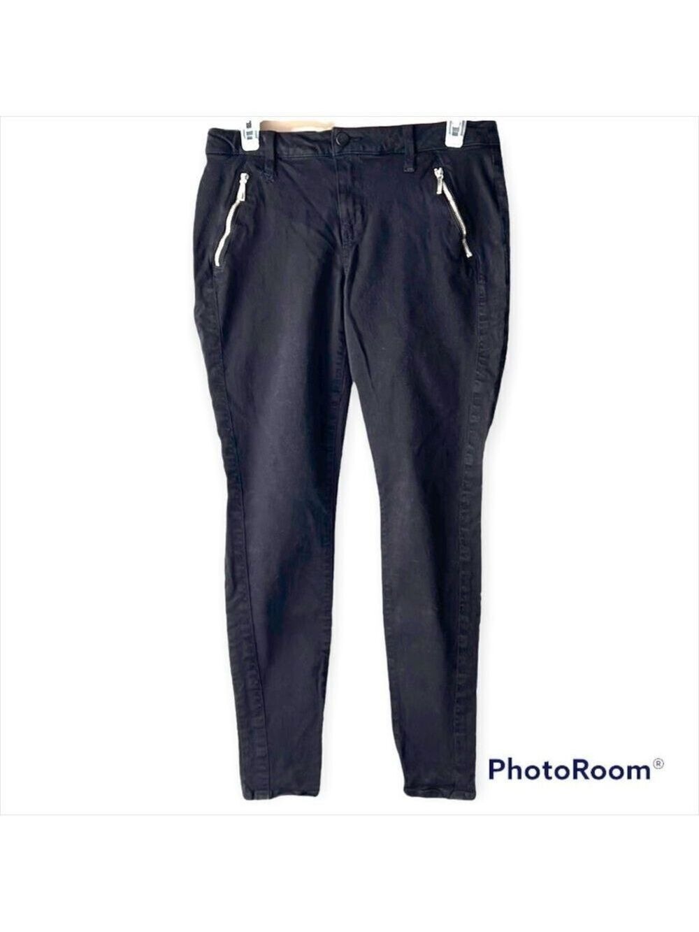 Joe’s JEANS Jet Black Ankle Zip Skinny Size 28